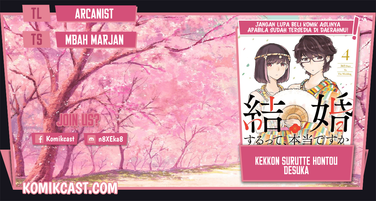 Kekkon Surutte, Hontou Desu ka? Chapter 40 Gambar 1